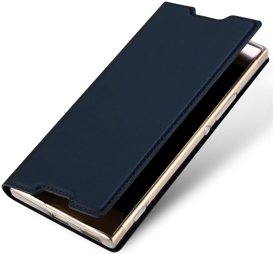 Dux Ducis Sony Xperia XA1 Ultra Bookcase Hoesje Blauw afbeelding 1