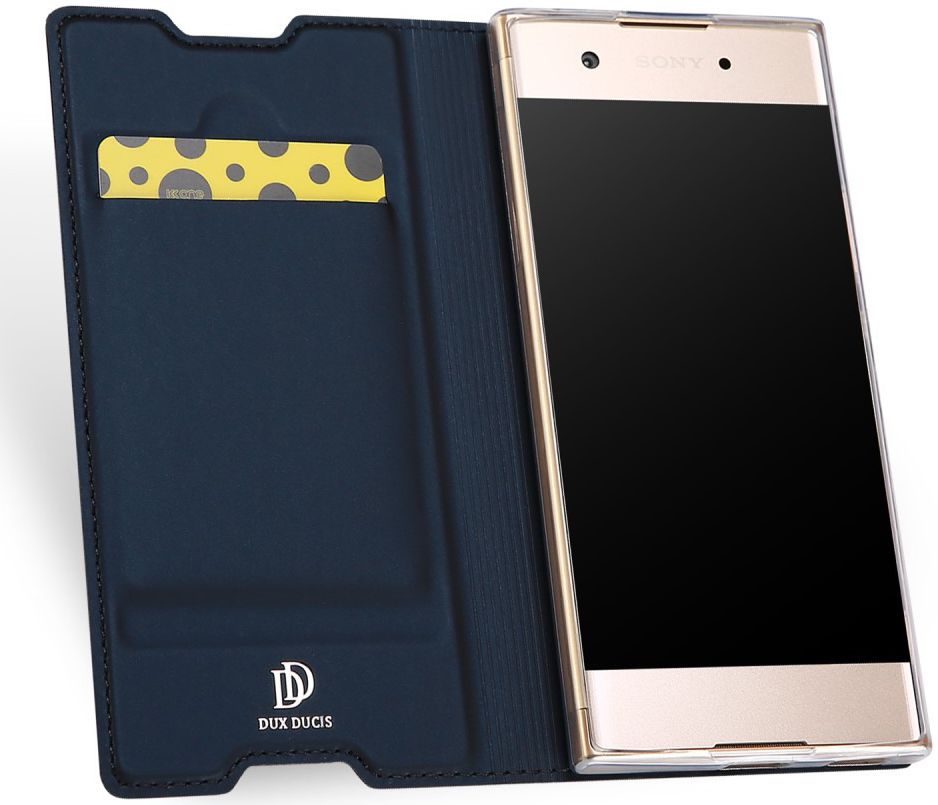 Dux Ducis Sony Xperia XA1 Ultra Bookcase Hoesje Blauw afbeelding 2