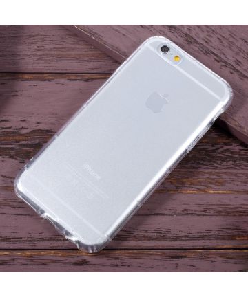 Transparante Apple iPhone 6 Plus / 6(S) Plus Hoesje met Bumper Hoesjes