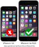 Transparante Apple iPhone 6 Plus / 6(S) Plus Hoesje met Bumper