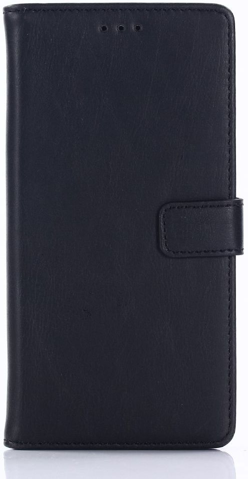 Sony Xperia XZ1 Retro Portemonnee Hoesje Zwart afbeelding 1
