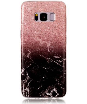 Samsung Galaxy S8 TPU Back Cover Marmer Hoesjes