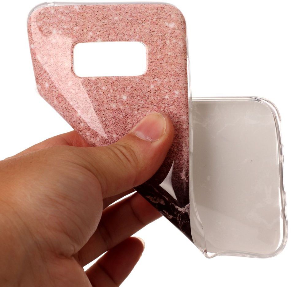 Samsung Galaxy S8 TPU Back Cover Marmer afbeelding 2