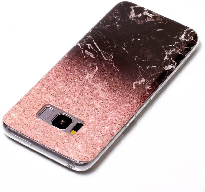 Samsung Galaxy S8 TPU Back Cover Marmer afbeelding 4