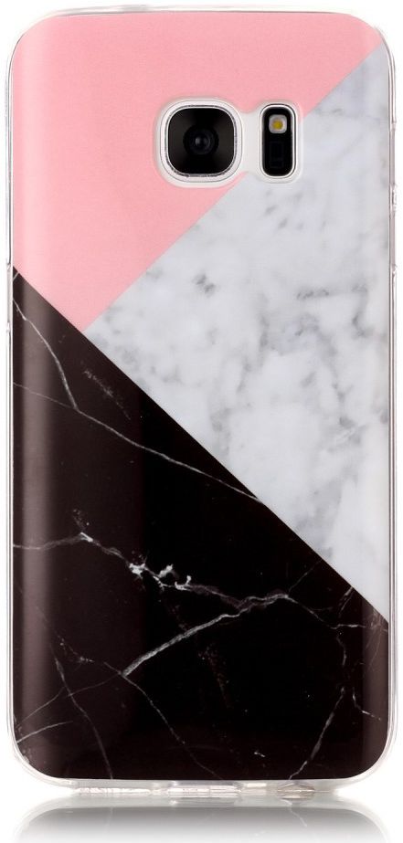 Samsung Galaxy S7 Print TPU Hoesje Marmer afbeelding 1