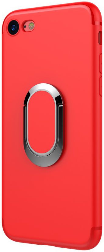 Apple iPhone 7 / 8 Hoesje met Magneet voor Houders Rood afbeelding 1
