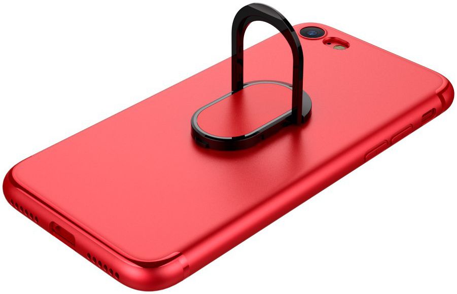 Apple iPhone 7 / 8 Hoesje met Magneet voor Houders Rood afbeelding 3