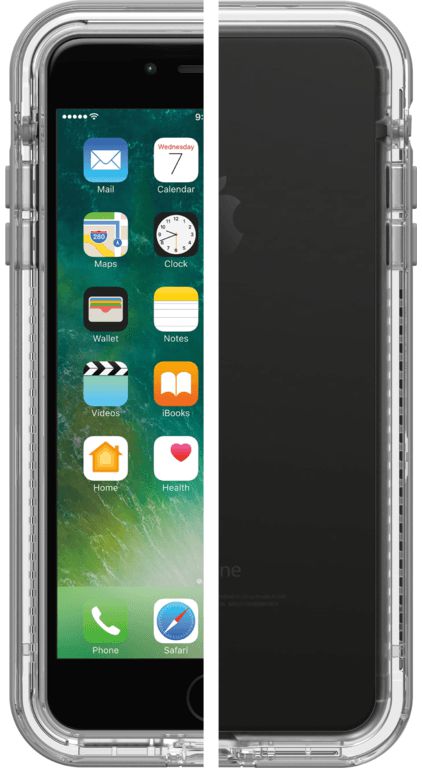 Lifeproof Nëxt Apple iPhone 7 Plus / 8 Plus Hoesje Grijs afbeelding 1