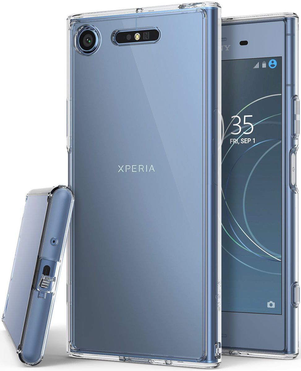 Ringke Fusion Sony Xperia XZ1 Hoesje Clear afbeelding 1