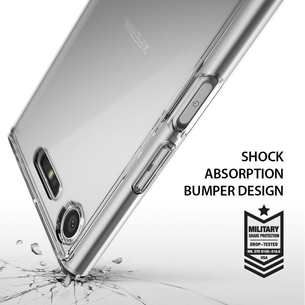 Ringke Fusion Sony Xperia XZ1 Hoesje Clear afbeelding 5