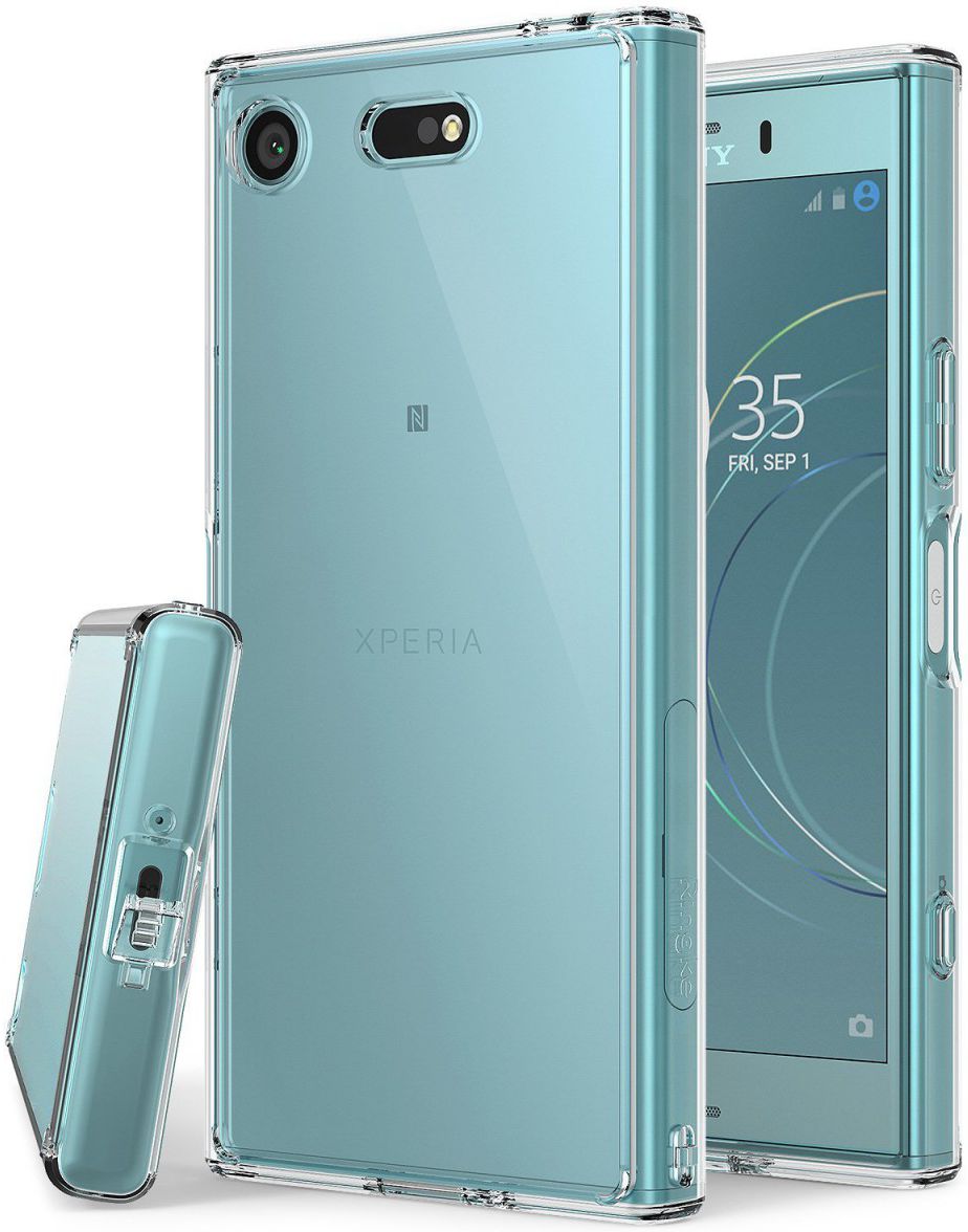 Ringke Fusion Sony Xperia XZ1 Compact Hoesje Clear afbeelding 1
