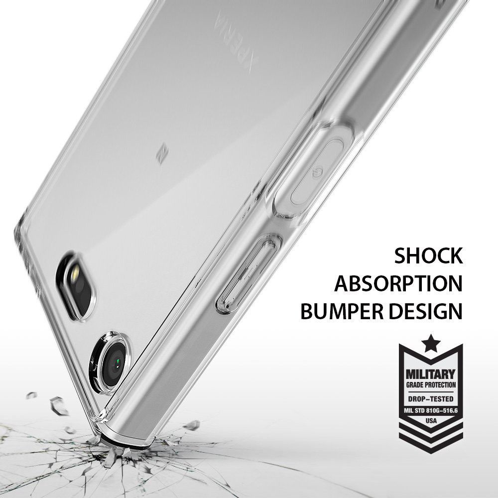 Ringke Fusion Sony Xperia XZ1 Compact Hoesje Clear afbeelding 3