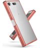 Ringke Fusion Sony Xperia XZ1 Compact Hoesje Rose Gold