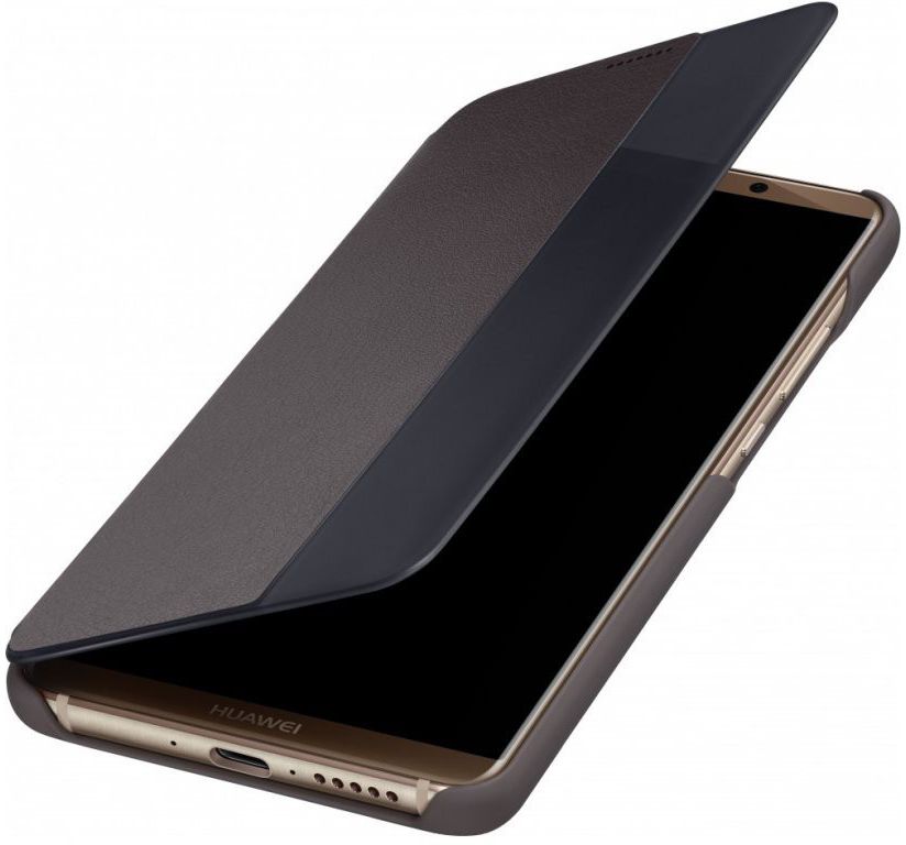 Huawei Mate 10 Pro View Cover Bruin afbeelding 5