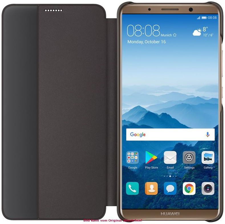 Huawei Mate 10 Pro View Cover Grijs afbeelding 3
