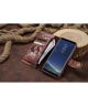 Samsung Galaxy Note 8 Bos Portemonnee Hoesje Bruin