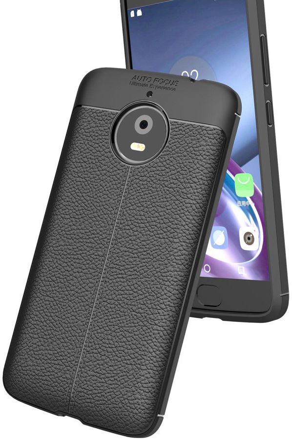 Motorola Moto E4 Plus Hoesje met Kunstleer Coating afbeelding 7