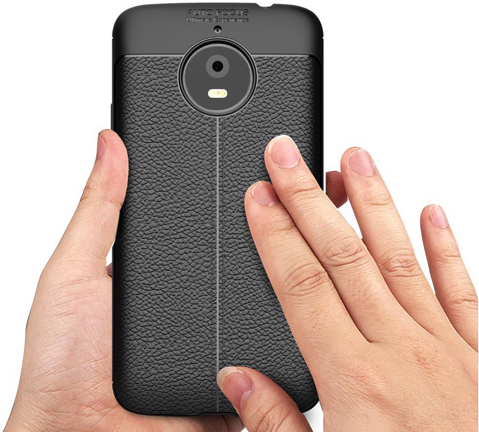 Motorola Moto E4 Plus Hoesje met Kunstleer Coating afbeelding 8