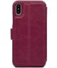 Apple iPhone X Book Cover Rood
