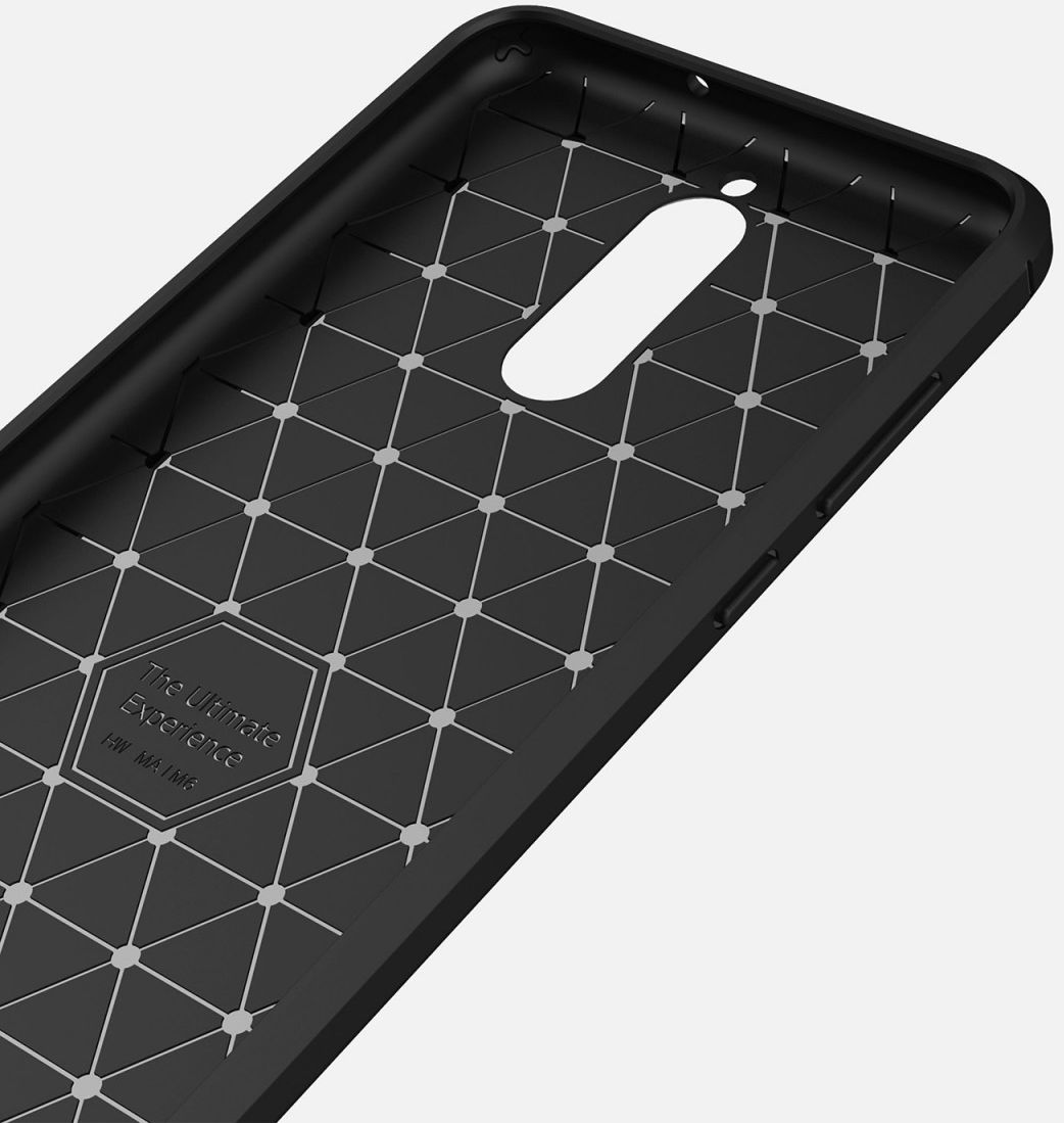 Huawei Mate 10 Lite Geborsteld TPU Hoesje Zwart afbeelding 12