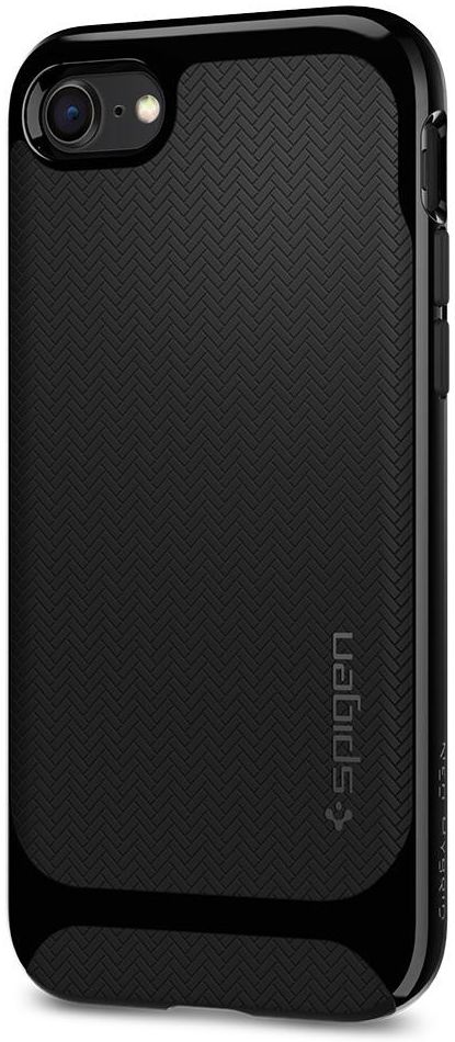 Spigen Neo Hybrid Herringbone iPhone 7 / 8 Hoesje Zwart afbeelding 8