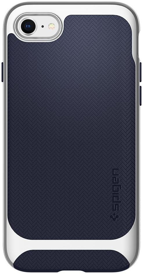 Spigen Neo Hybrid Herringbone iPhone 7 / 8 Hoesje Zilver afbeelding 7