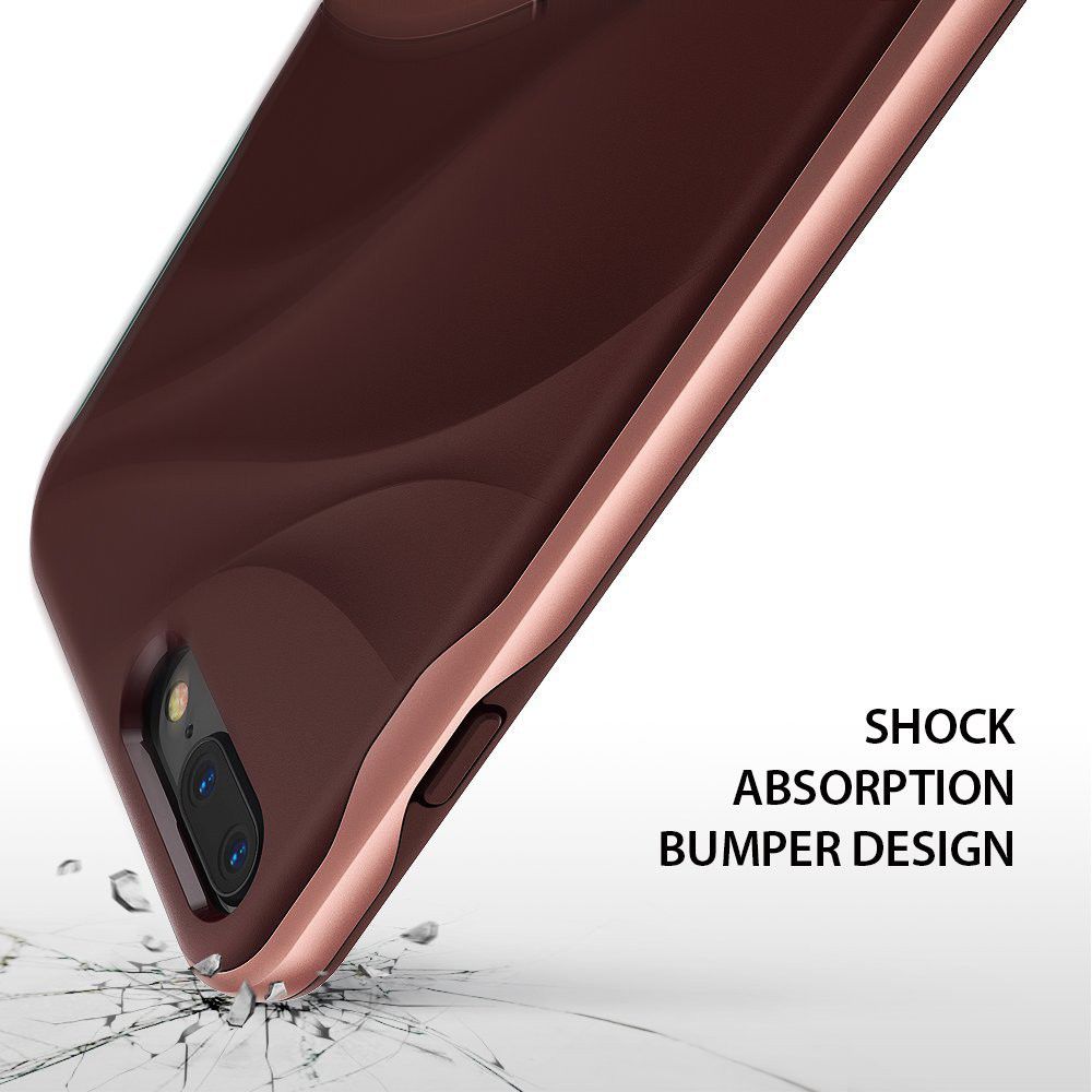 Ringke Wave Apple iPhone 7 Plus / 8 Plus Hoesje Rose Gold afbeelding 7