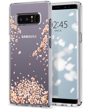 Spigen Liquid Crystal Case Samsung Galaxy Note 8 Blossom Hoesjes