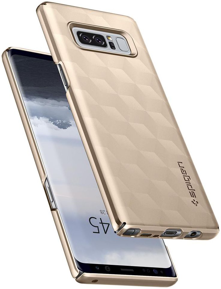 Spigen Thin Fit Case Samsung Galaxy Note 8 Maple Gold afbeelding 2