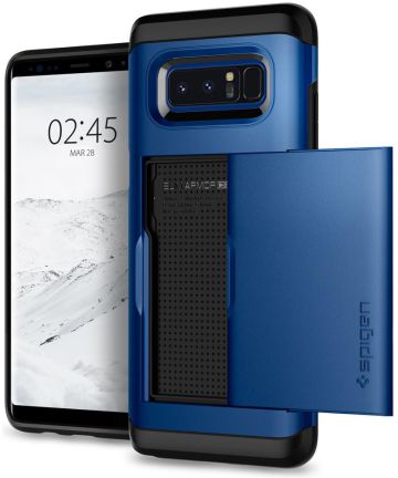 Spigen Slim Armor Case Samsung Galaxy Note 8 Deepsea Blue Hoesjes