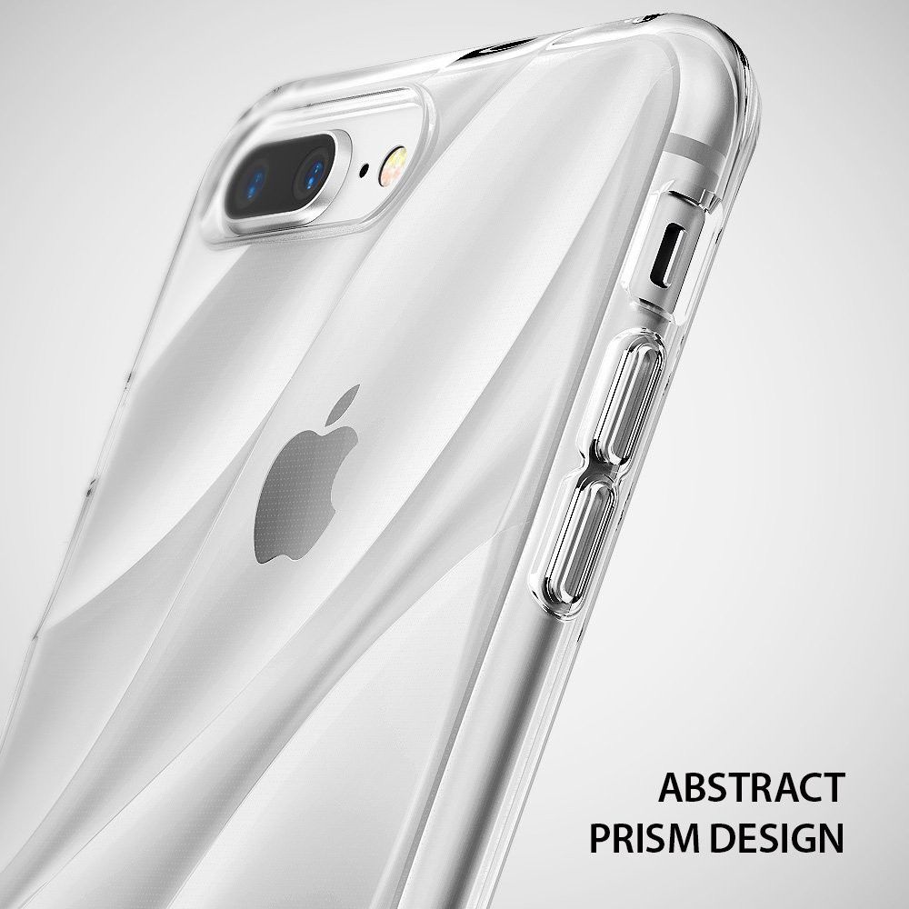 Ringke Flow iPhone 7 Plus / 8 Plus Hoesje Transparant afbeelding 6