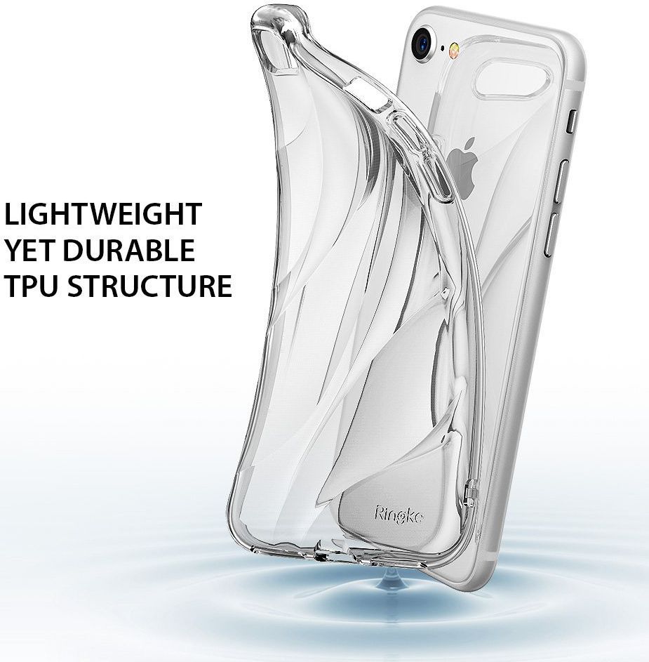 Ringke Flow iPhone 7 / 8 Hoesje Transparant afbeelding 2