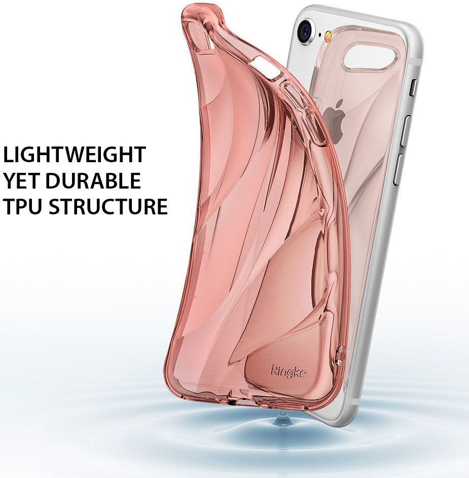 Ringke Flow iPhone 7 / 8 Hoesje Rose Gold afbeelding 2