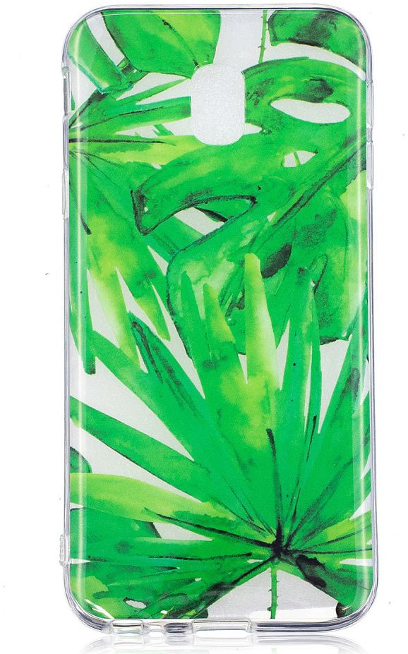 Samsung Galaxy J3 (2017) TPU Back Cover Plant afbeelding 1