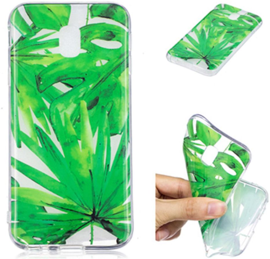 Samsung Galaxy J3 (2017) TPU Back Cover Plant afbeelding 6