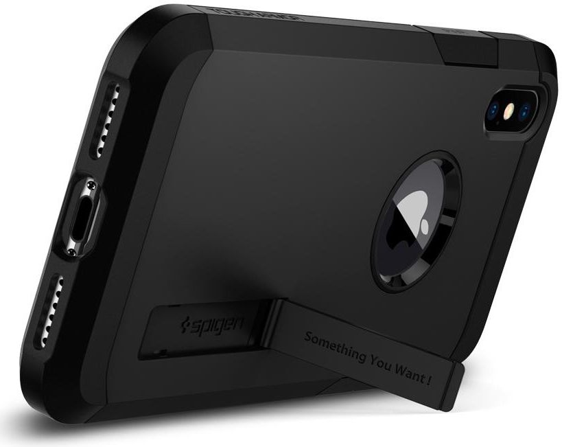 Spigen Tough Armor Black Apple iPhone X afbeelding 4
