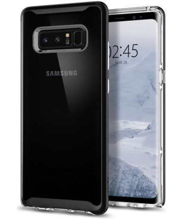 Spigen Neo Hybrid Crystal Black, Galaxy Note 8 Hoesjes