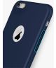 Apple iPhone 8 Frosted Siliconen Hoesje Blauw