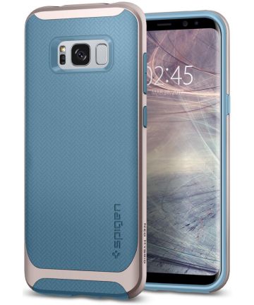 Spigen Neo Hybrid Hoesje Galaxy S8 Plus Niagara Blue Hoesjes
