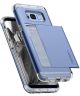 Spigen Crystal Wallet Hoesje Samsung Galaxy S8 Plus Blue Coral
