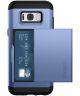 Spigen Slim Armor Hoesje met Kaarthouder Galaxy S8 Plus Blue Coral