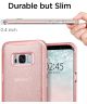 Spigen Neo Hybrid Crystal Case Galaxy S8 Plus Glitter Rose Quartz