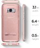 Spigen Neo Hybrid Crystal Case Galaxy S8 Plus Glitter Rose Quartz