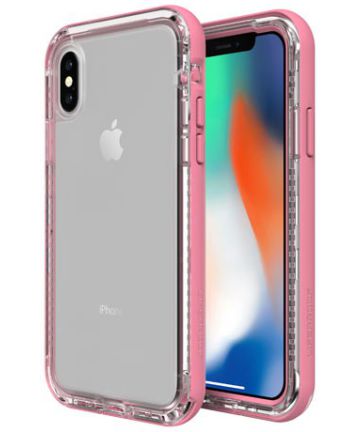 Lifeproof Nëxt Apple iPhone X Hoesje Roze Hoesjes