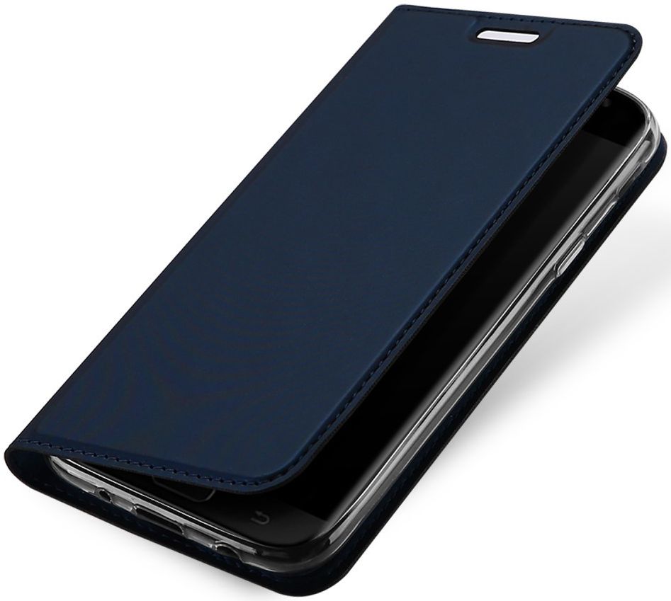 Dux Ducis Samsung Galaxy J7 (2017) Bookcase Hoesje Blauw afbeelding 1