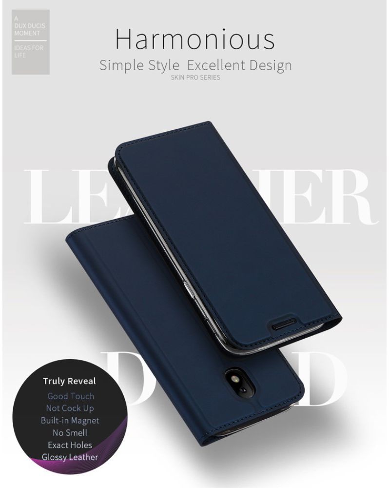 Dux Ducis Samsung Galaxy J7 (2017) Bookcase Hoesje Blauw afbeelding 7