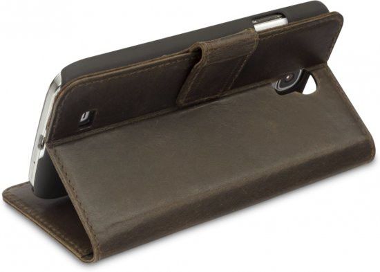 dbramante1928 Lederen Hoesje Galaxy S4 - Copenhagen - Hunter Dark afbeelding 3