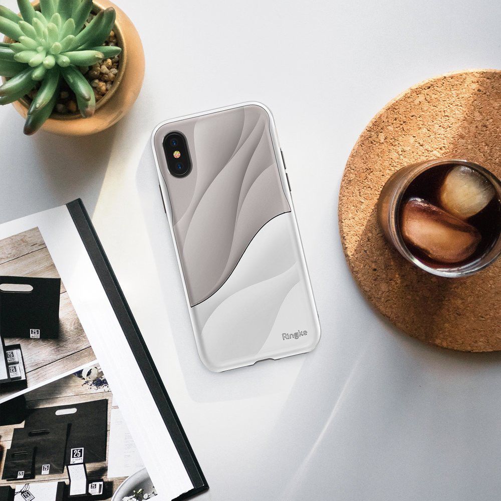 Ringke Wave Apple iPhone X Hoesje White afbeelding 6