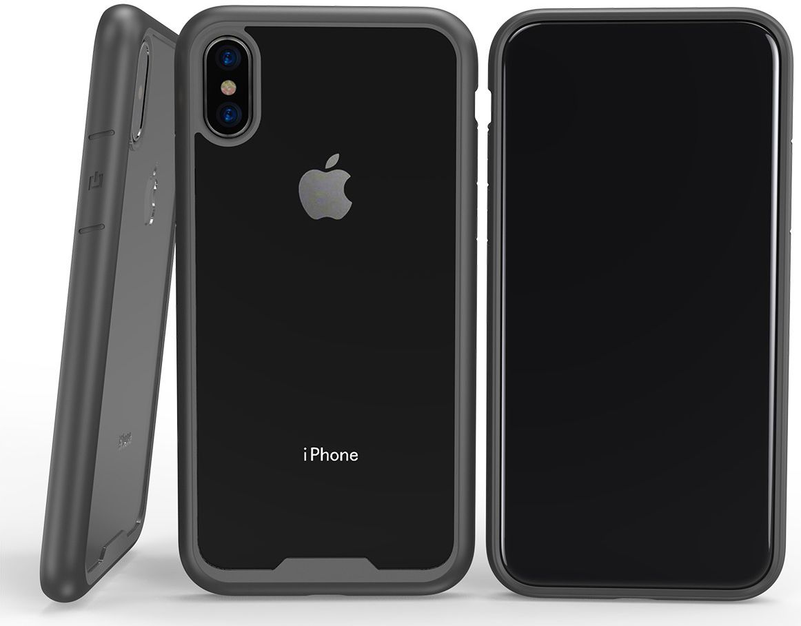 Apple iPhone XS / X Hoesje Armor Hoesje Zwart afbeelding 5