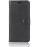 Asus Zenfone 4 Max 5.2 Lederen Wallet Stand Case Zwart